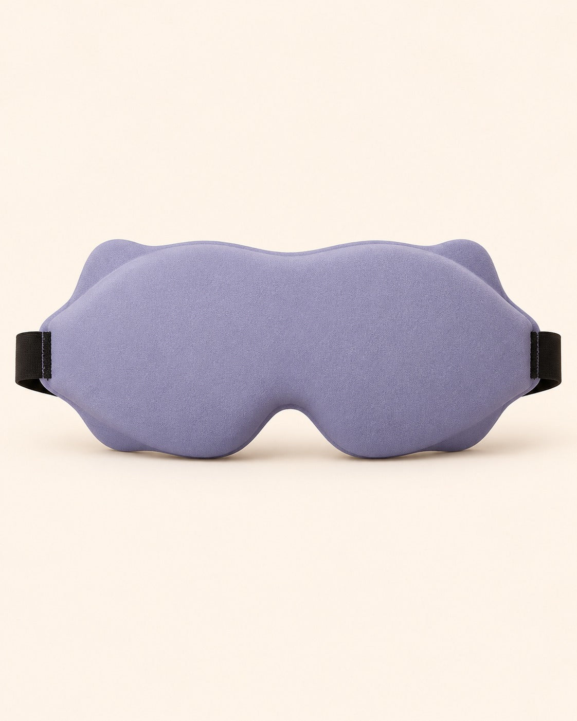 LumaMask 3D Schlafmaske in Lavendel Vorderseite